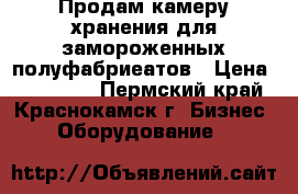 Продам камеру хранения для замороженных полуфабриеатов › Цена ­ 618 000 - Пермский край, Краснокамск г. Бизнес » Оборудование   